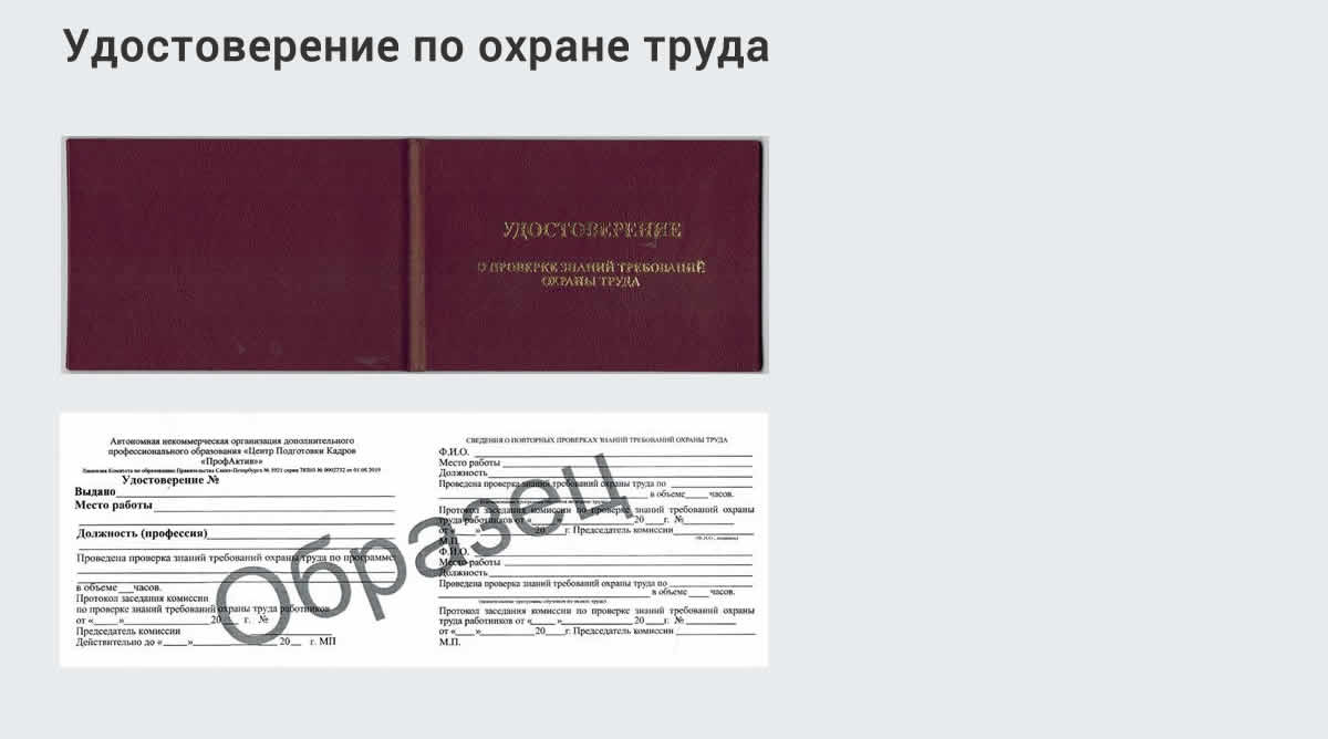  Дистанционное повышение квалификации по охране труда и оценке условий труда СОУТ в Рассказове